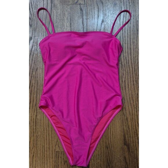 Relleciga Sexy High-cut Cheeky One-piece Bathingsuit Swimsuit Women's Size Large - Picture 1 of 4